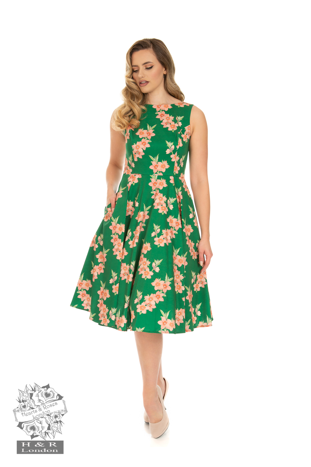 Green Pear Isabella Dress